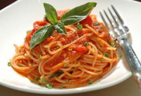 Pasta Pomodoro e Basilico